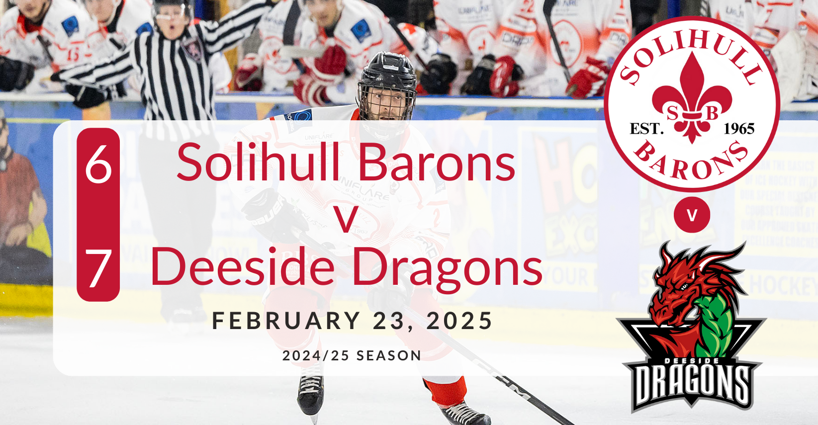 Solihull Barons – Deeside Dragons