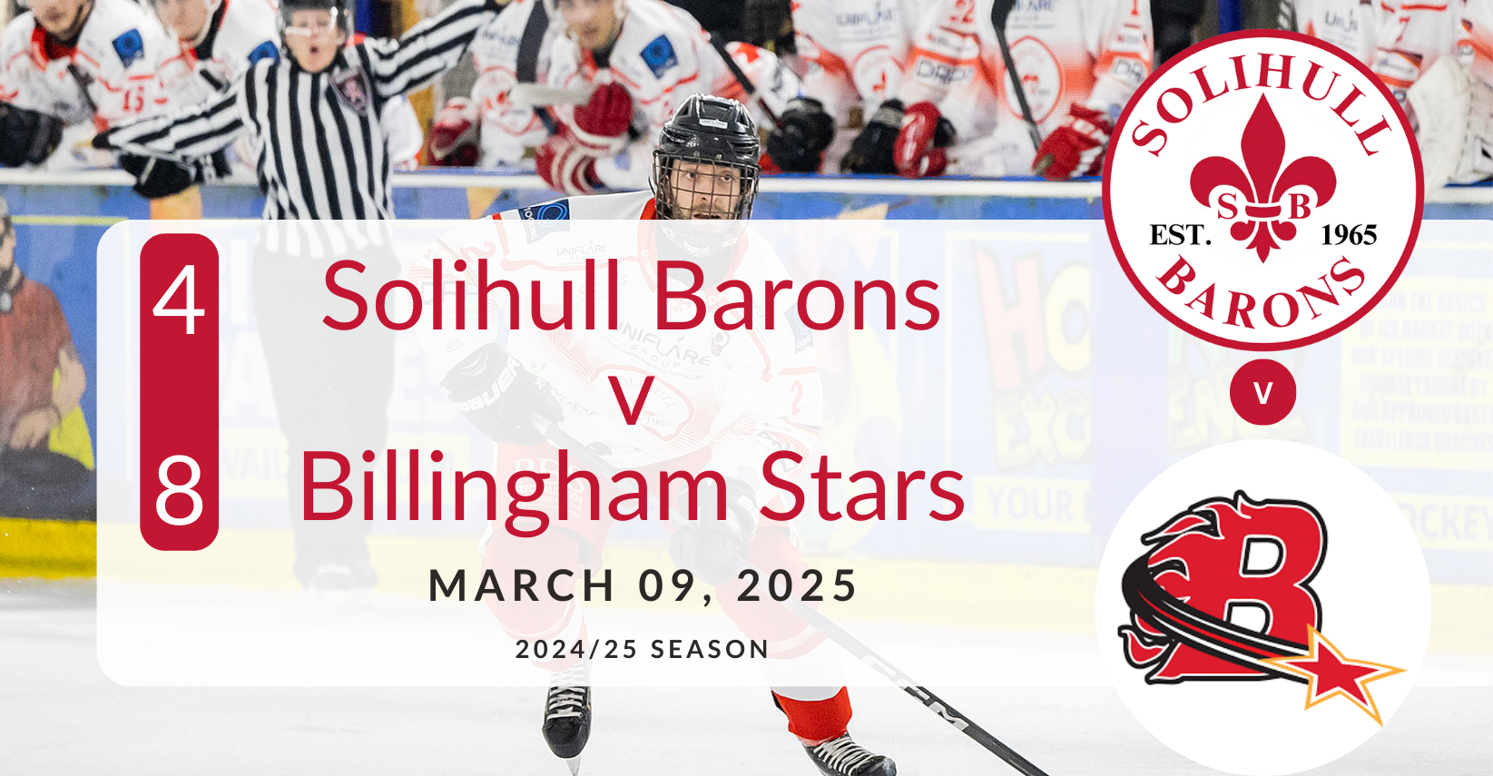 Solihull Barons – Billingham Stars