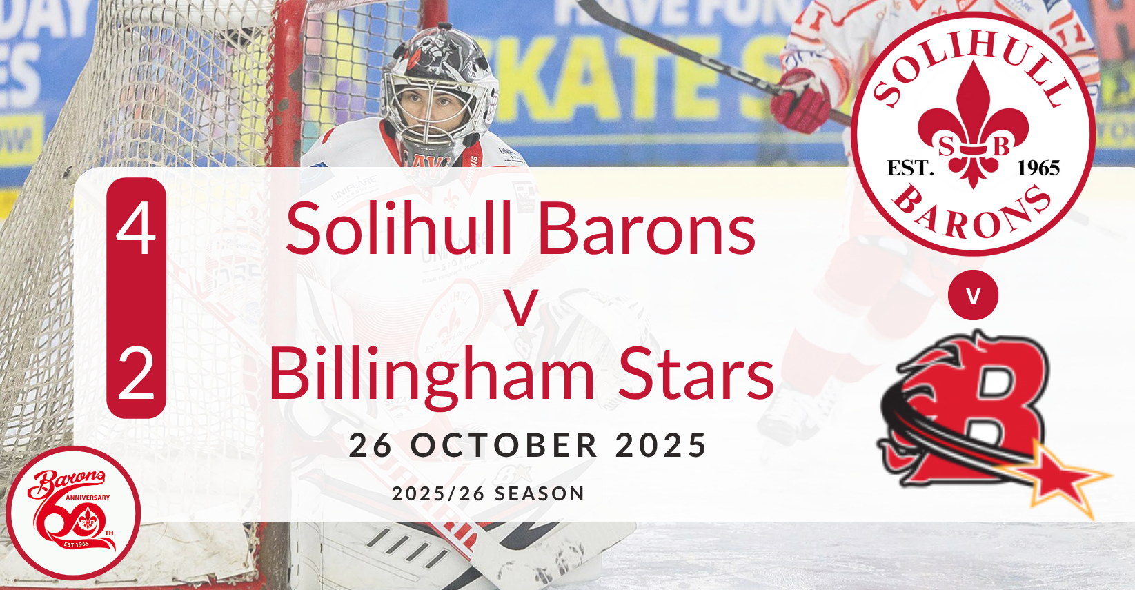 Solihull Barons – Billingham Stars