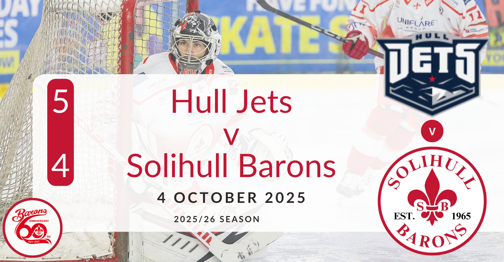 Hull Jets – Solihull Barons