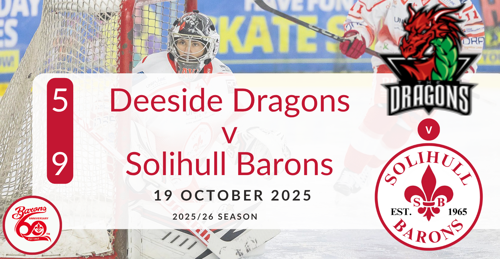 Deeside Dragons – Solihull Barons
