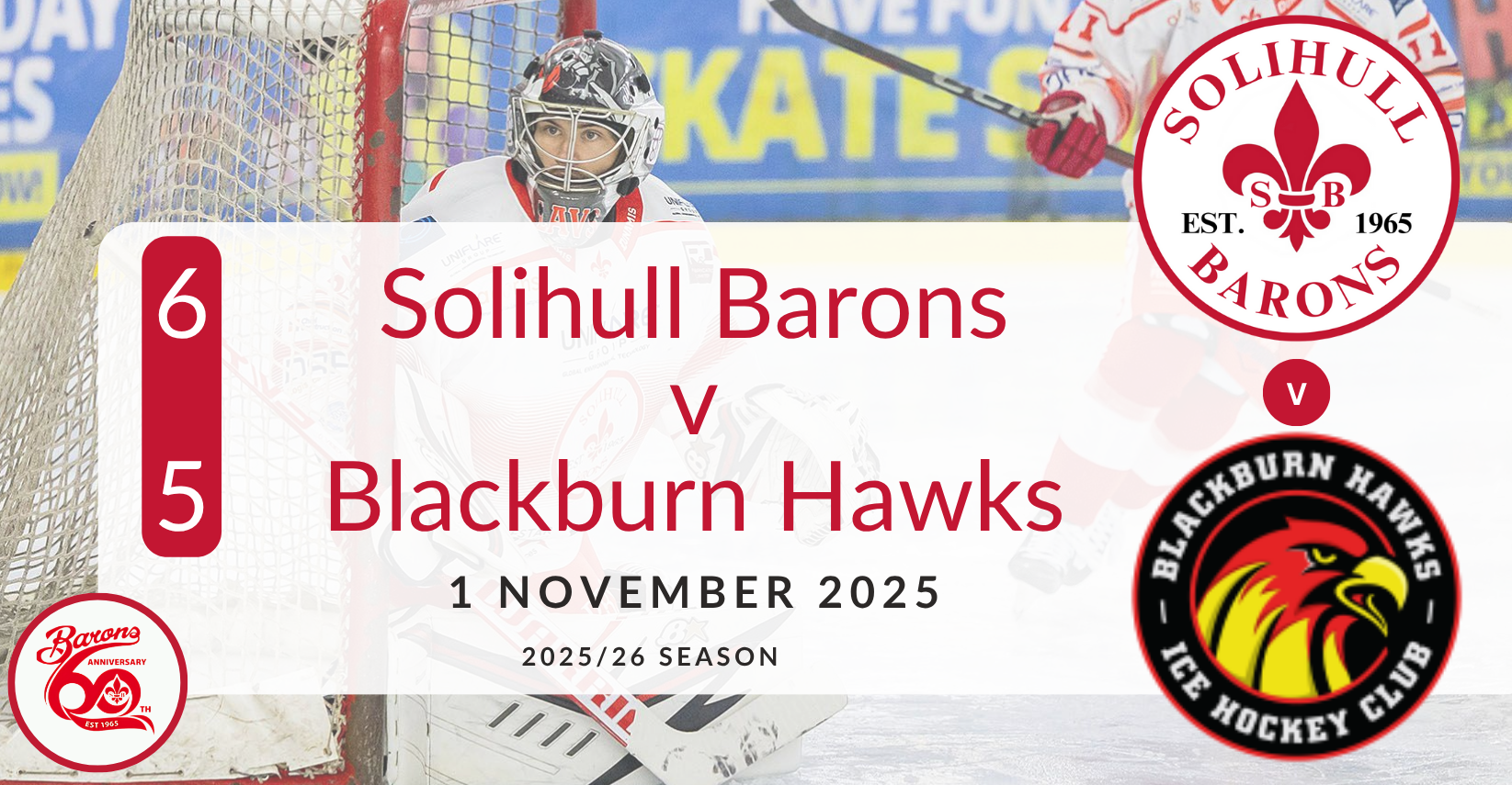 Solihull Barons – Blackburn Hawks
