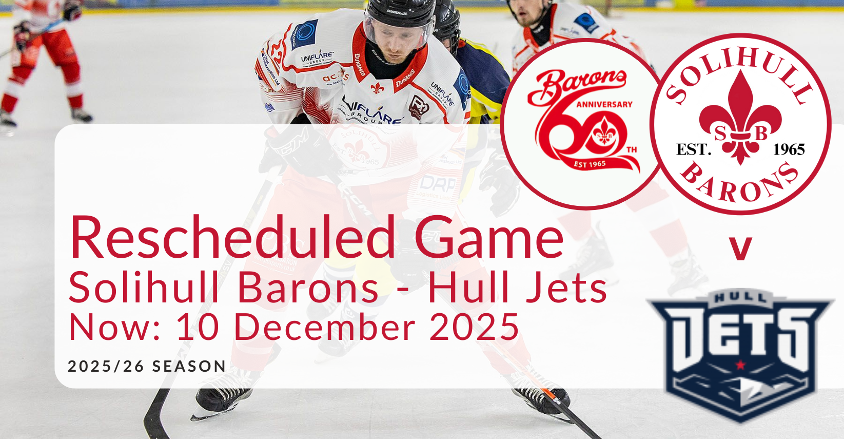 Solihull Barons – Hull Jets