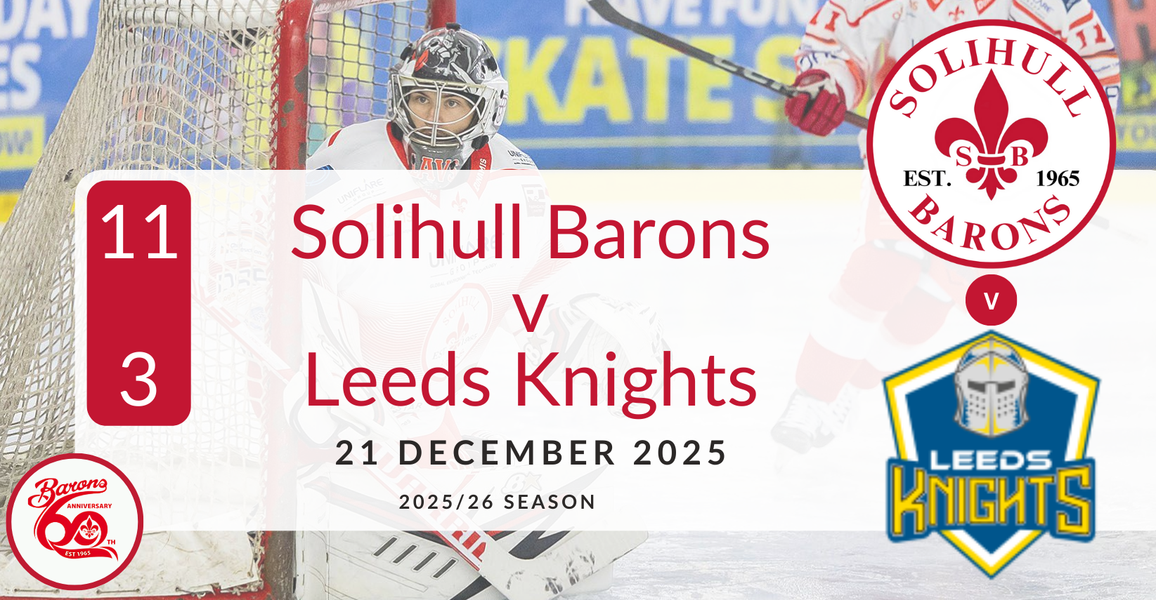 Solihull Barons – Leeds Knights
