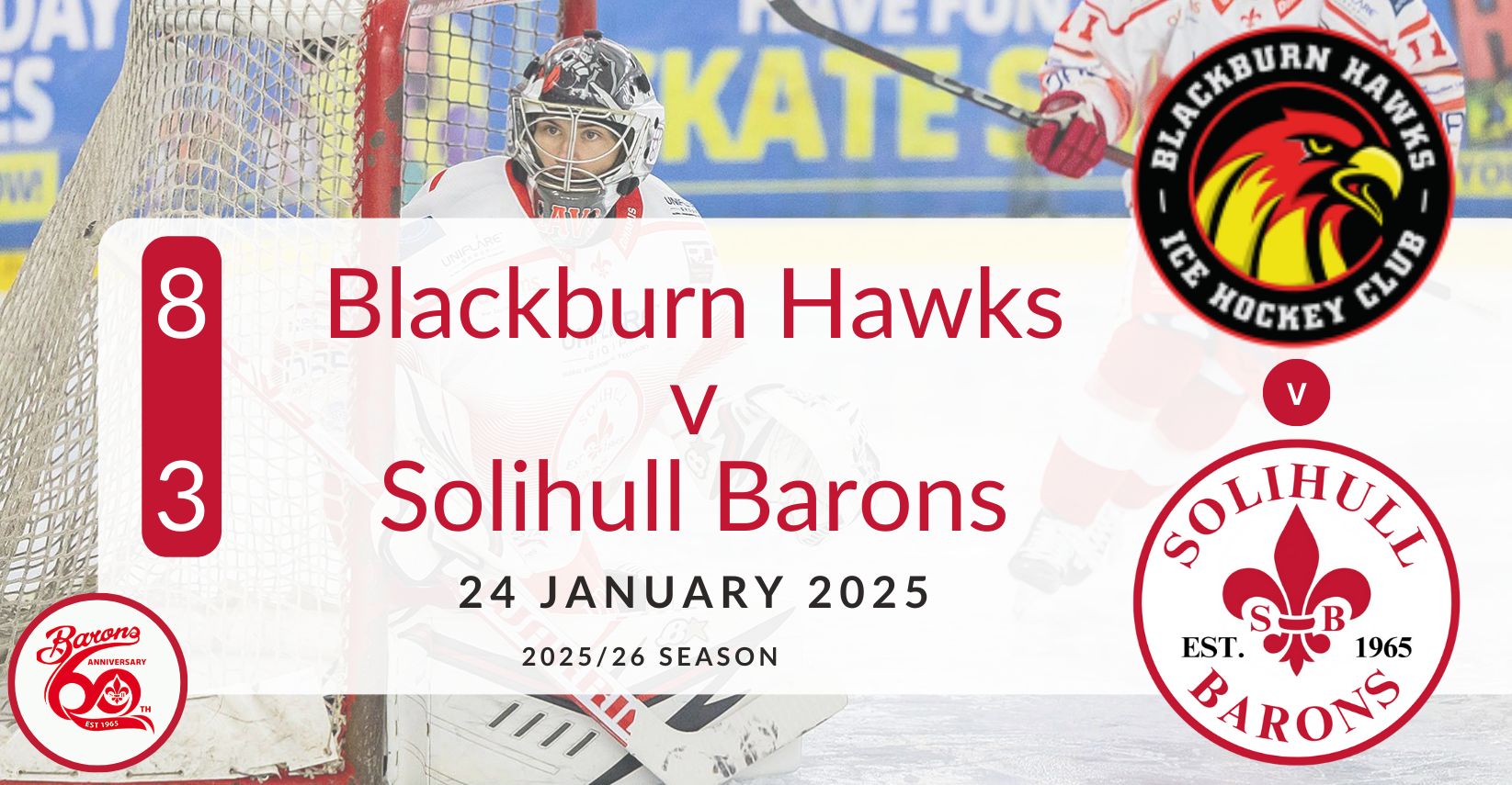 Blackburn Hawks – Solihull Barons