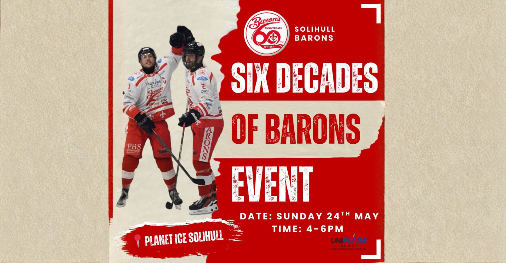 Six Decades of Barons – Celebration Event!