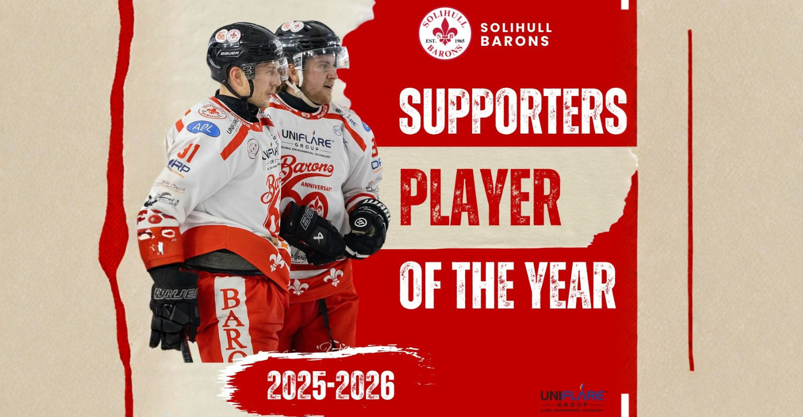 Supporters’ Player of the Year 2025–2026!