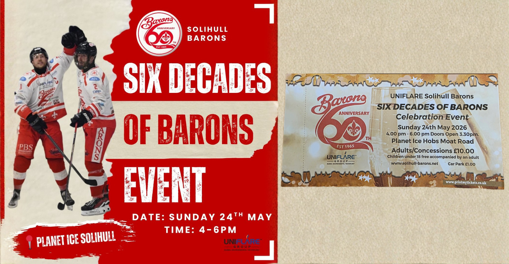 Six Decades of Barons – Celebration Event!