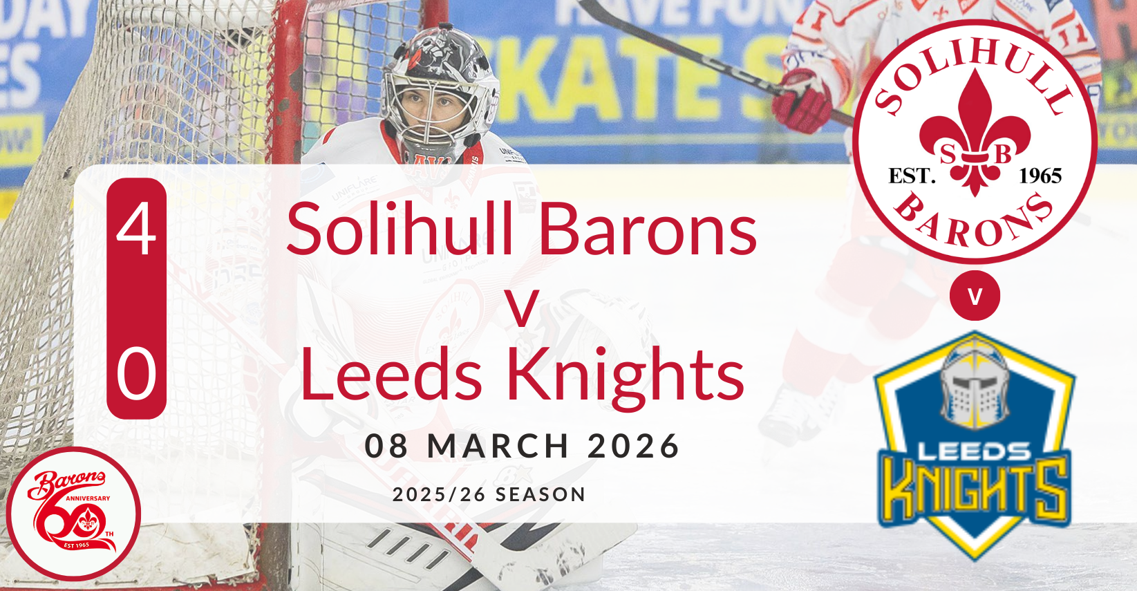 Solihull Barons – Leeds Knights