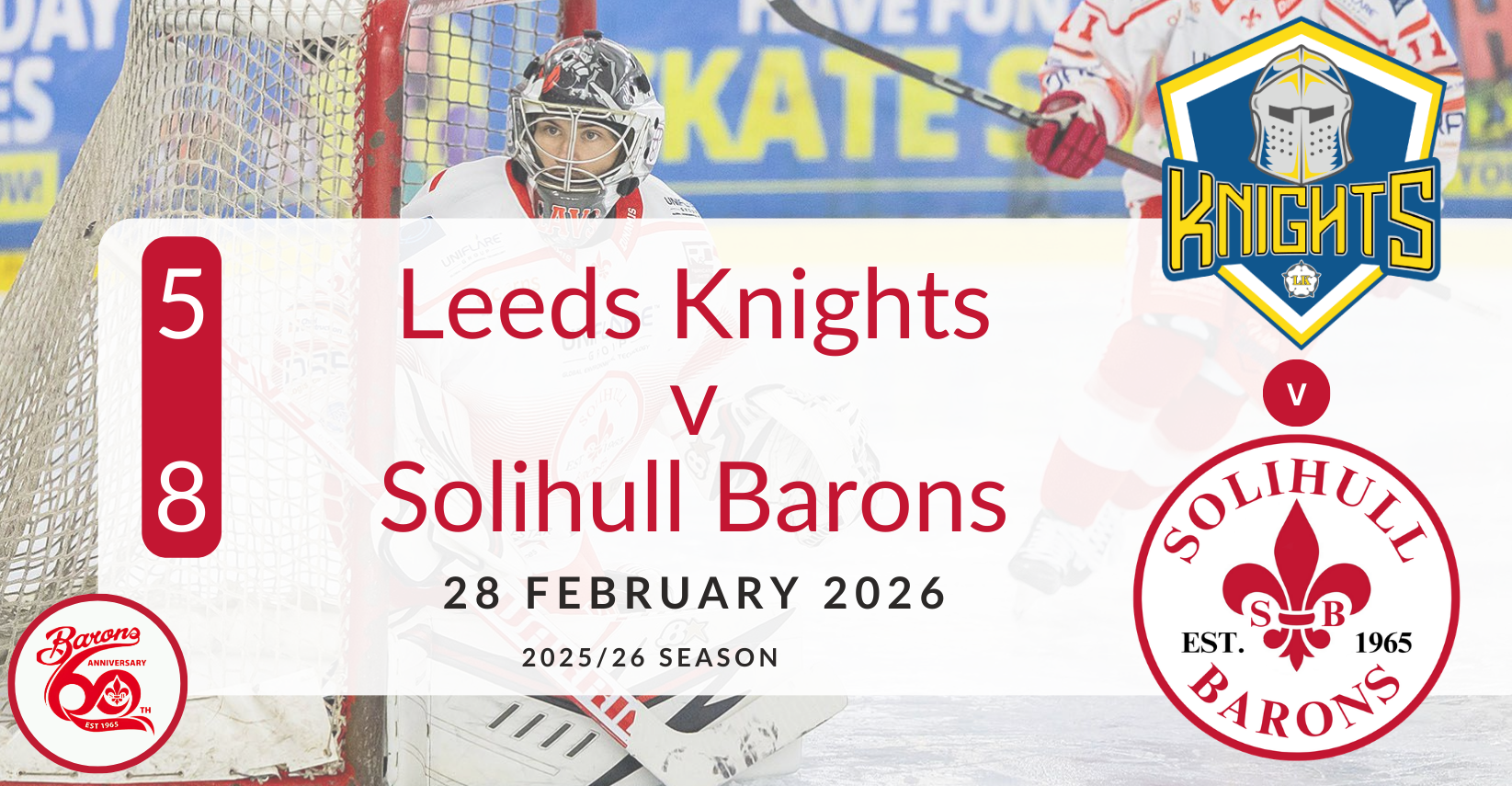 Leeds Knights – Solihull Barons