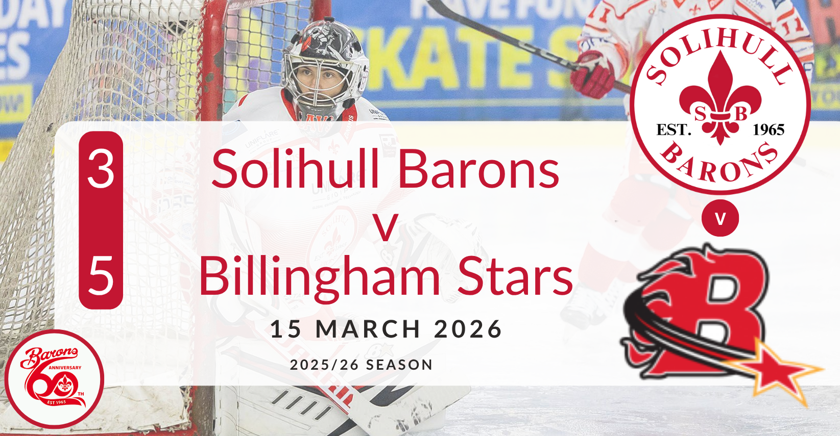 Solihull Barons – Billingham Stars