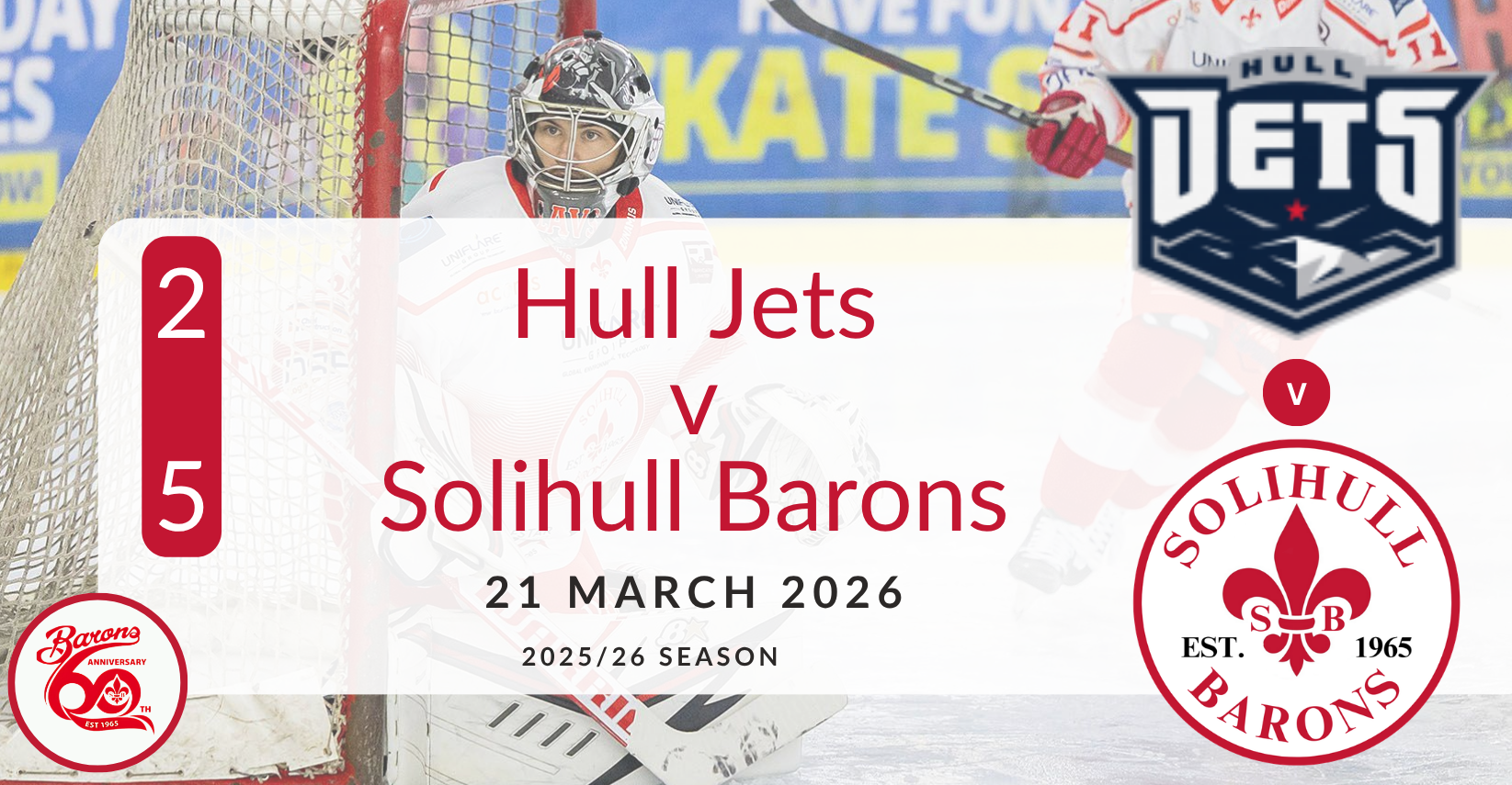 Hull Jets – Solihull Barons