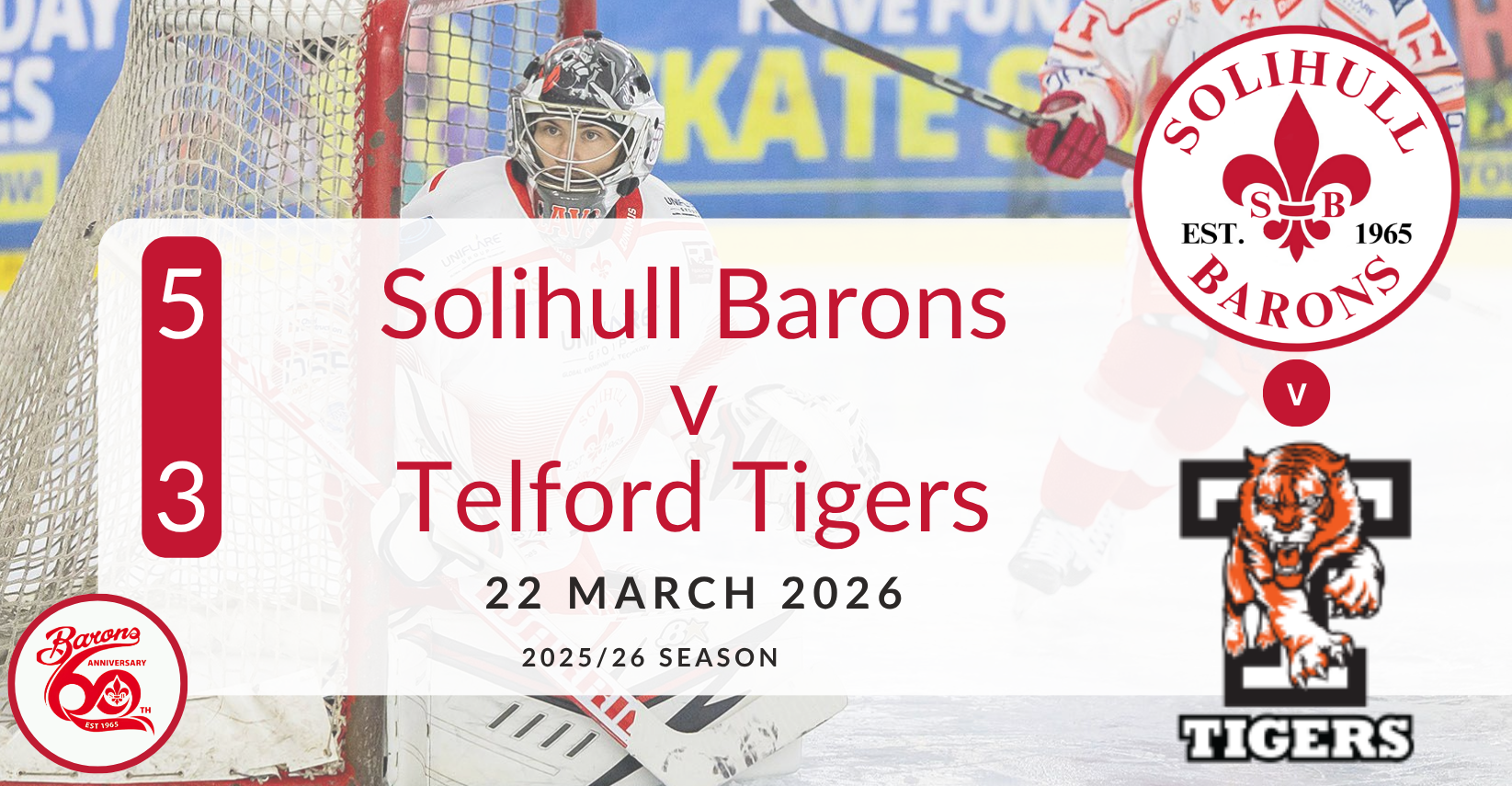 Solihull Barons – Telford Tigers