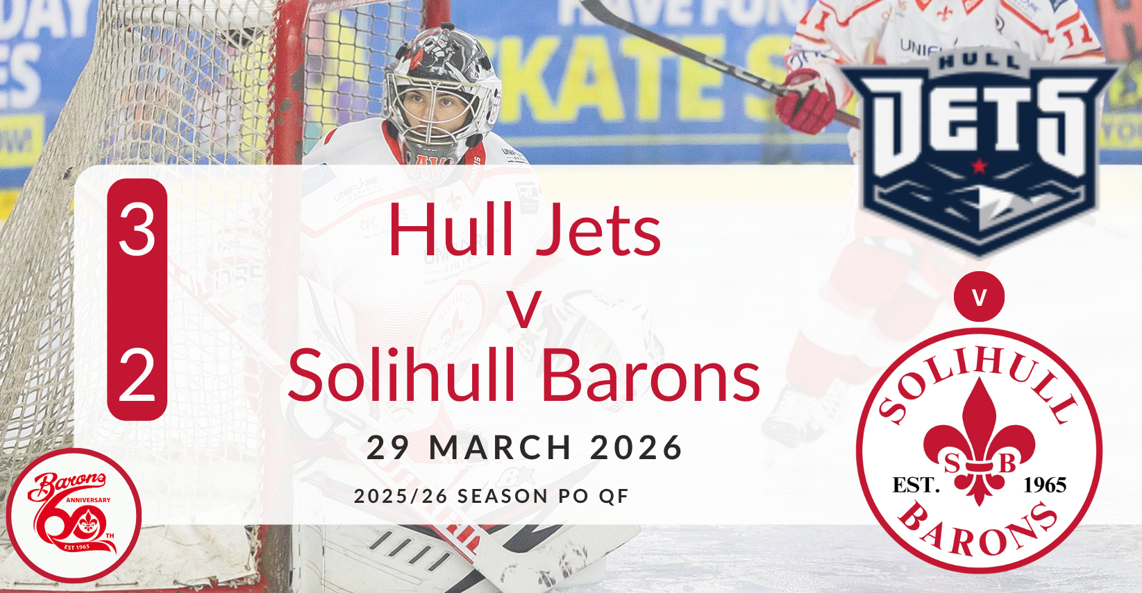 Hull Jets – Solihull Barons (PO QF)