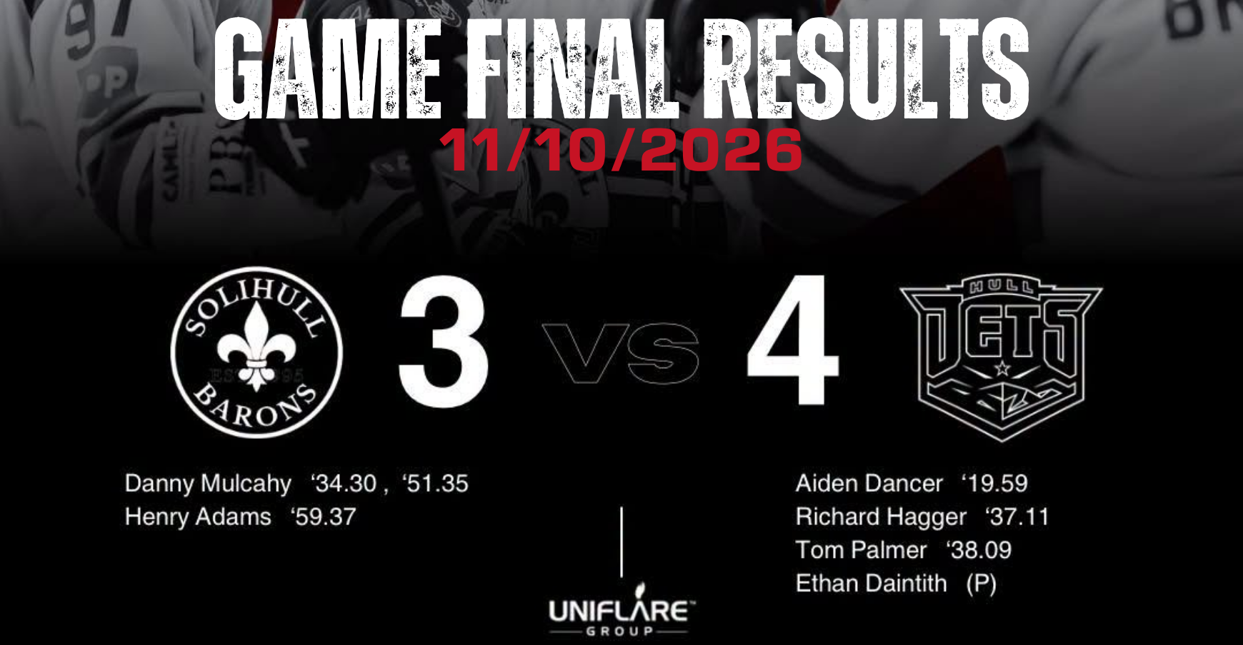 Solihull Barons vs Hull Jets